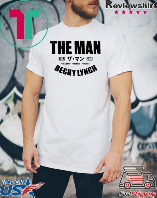 Becky Lynch The Man Est 2018 Authentic T-Shirt