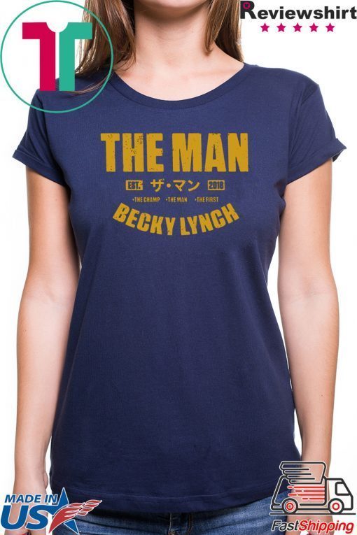 Becky Lynch The Man Est 2018 Pullover T-Shirt