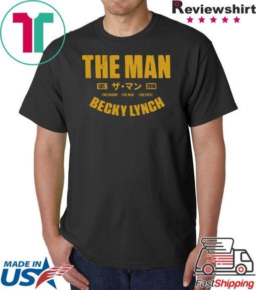 Becky Lynch The Man Est 2018 Pullover T-Shirt