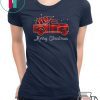 Buffalo Plaid Christmas Tree Red Truck T Shirt T-Shirt