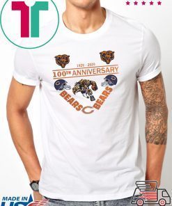 CHICAGO BEARS 19202020 100TH ANNIVERSARY SHIRT