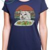 Cat At Dinner Vintage Shirt