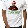 Christmas Light Are A Lot Like Epstein They Don’t Hang Themselves T-Shirt