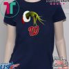 Christmas grinch hand holding washington nationals Shirt
