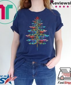 DRAGONFLIES CHRISTMAS TREE SHIRT