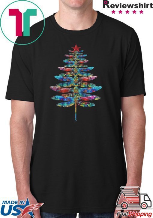 DRAGONFLIES CHRISTMAS TREE SHIRT