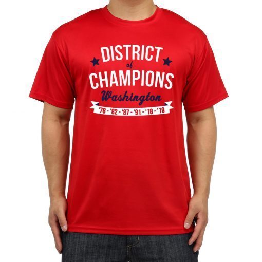 District Of Champions Washington Nationals Shirt