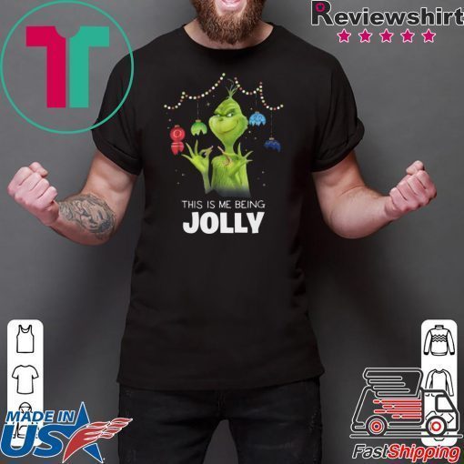 Dr Seuss The Grinch Being Jolly Shirts