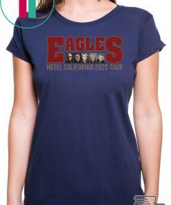 Eagles Hotel California 2020 Tour Shirt