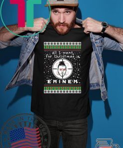 Eminem Rapper Ugly Christmas TShirt