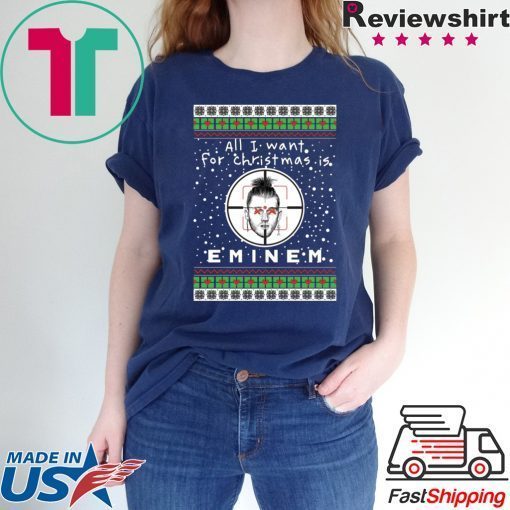 Eminem Rapper Ugly Christmas TShirt