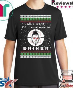 Eminem Rapper Ugly Christmas T-Shirt