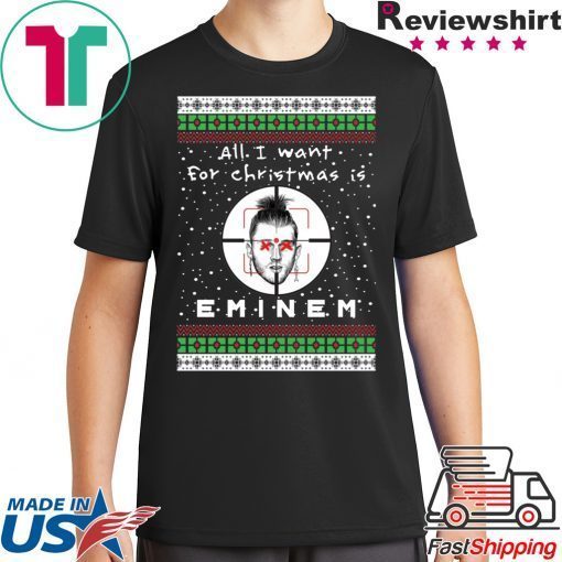 Eminem Rapper Ugly Christmas T-Shirt