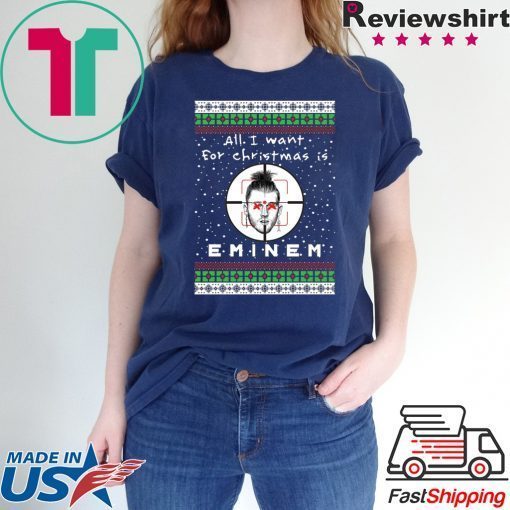 Eminem Rapper Ugly Christmas T-Shirt