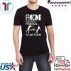 Fencing Make New Friends And Stab Them T-Shirt Fencer Gift T-Shirt