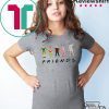 Friends Elf Christmas Movie Characters T-Shirt