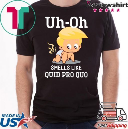 Funny Anti Trump Baby Quid Pro Quo Impeachment Unisex T-Shirt