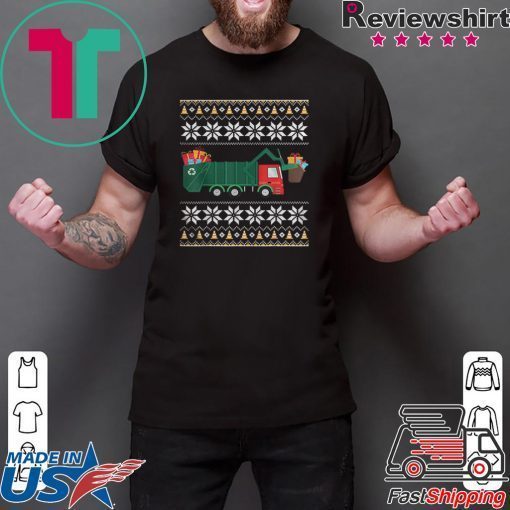 Garbage Truck Christmas shirt