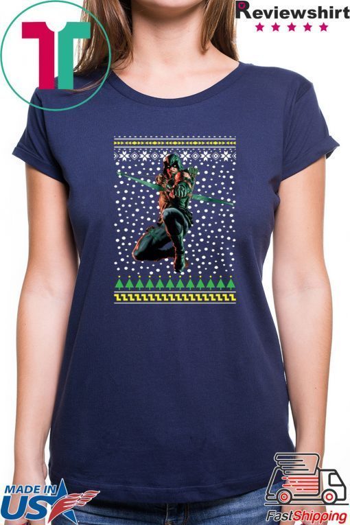 Green Arrow Ugly Christmas T-Shirt