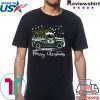 Green Bay Packers pickup truck Merry Christmas shirt