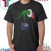 Grinch hand holding Ornament Police Christmas shirt