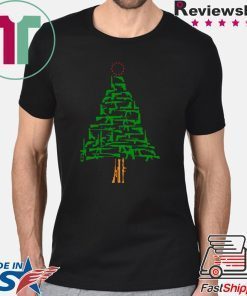 Guns Christmas Tree shirt