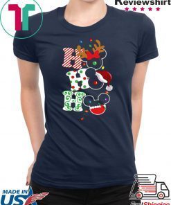 HO HO HO MICKEY MOUSE CHRISTMAS SHIRT