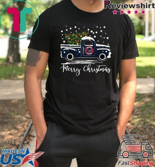 Houston Texans pickup truck Merry Christmas shirt