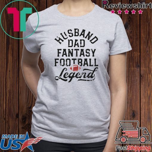 Husband Dad Fantasy Football Legend White 2020 T Shirt