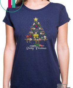 I LOVE SLOTHY CHRISTMAS TREE SHIRT