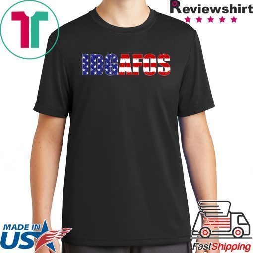 IDGAFOS American Flag T-Shirt