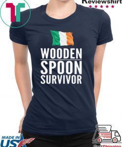 Ireland Flag Wooden Spoon Survivor Shirt