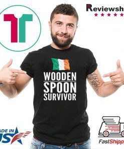 Ireland Flag Wooden Spoon Survivor Shirt