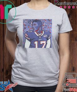 JOSH ALLEN NO17 BUFFALO BILLS ART SHIRT