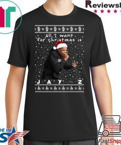 Jay-Z Rapper Ugly Christmas T-Shirt