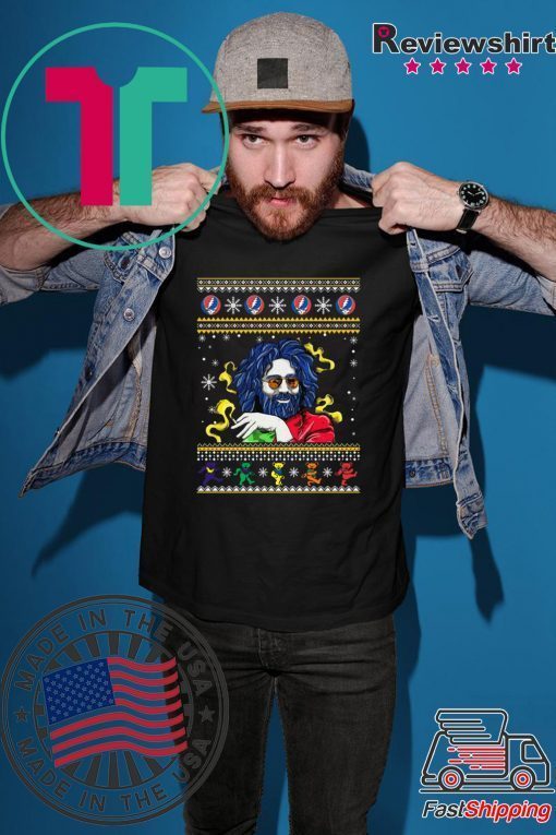 Jerry Garcia Grateful Dead Dancing Bears Christmas T-Shirt