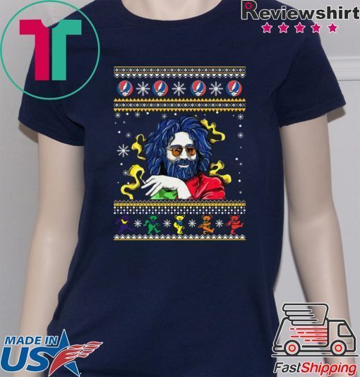 Jerry Garcia Grateful Dead Dancing Bears Christmas T-Shirt