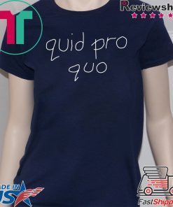 Joy Behar Quid Pro Quo Tee Shirt