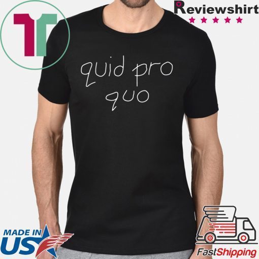 Joy Behar Quid Pro Quo 2019 T-Shirt