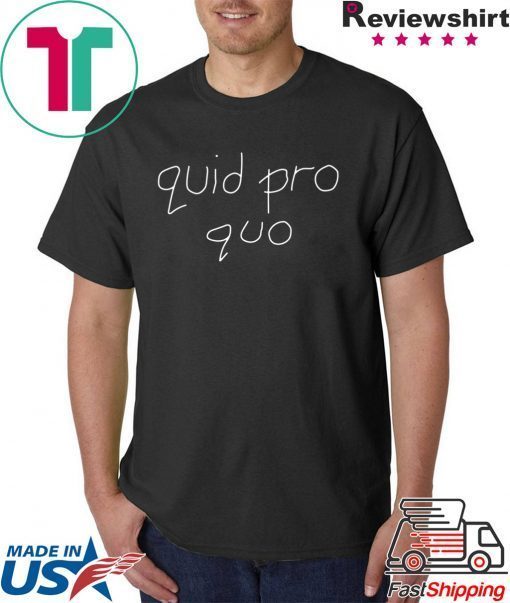 Joy Behar Quid Pro Quo Funny T-Shirt