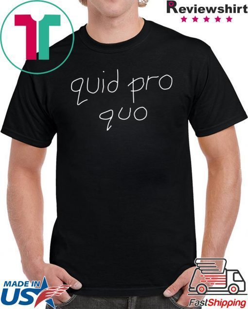 Joy Behar Quid Pro Quo Tee Shirt