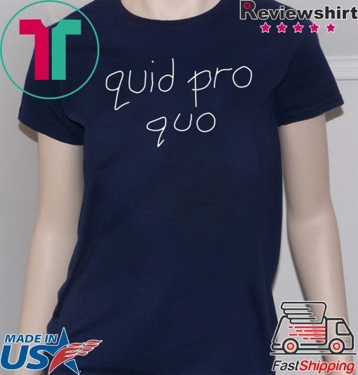 Joy Behar Quid Pro Quo Tee Shirt