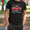 Kansas City Chiefs pickup truck Merry Christmas shirt