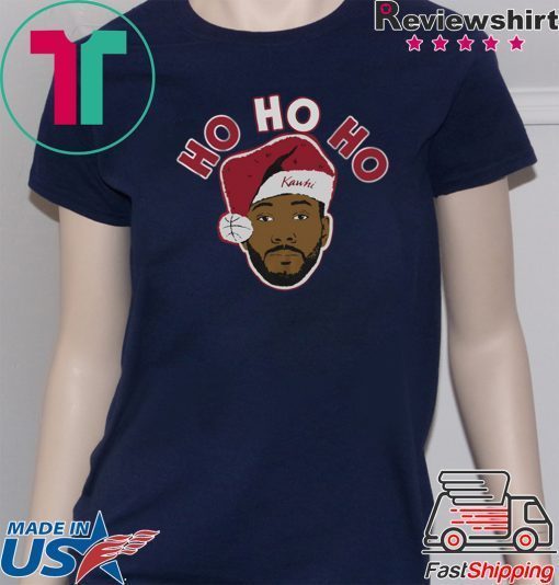 Kawhi Leonard Ho Ho Ho - NBPA Officially Licensed Shirt