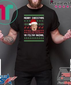 Kevin Mccallister Merry Christmas Ya Filthy Animal Christmas T-Shirt