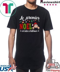 Le Premier Noel De Bébé À L’interieur Shirt