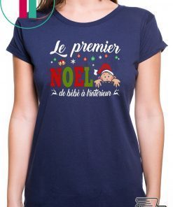 Le Premier Noel De Bébé À L’interieur Shirt
