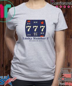 Lucky Number 7 Tee Shirt
