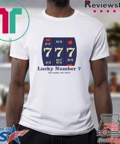 Lucky Number 7 Tee Shirt