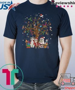 MEOWY MERRY CHRISTMAS CATS CHRISTMAS TREE SHIRT